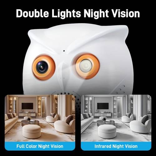 ANYAZHINENG Smart Home Security Camera – Night Vision, Motion Detection & Remote Viewing for Total Peace of Mind