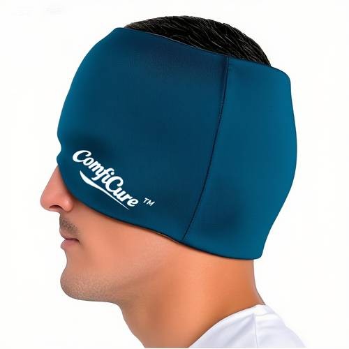 ComfiCure Ice Cap for Head – Cold & Hot Relief for Migraines, Tension & Everyday Wellness