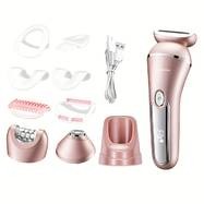 HATTEKER 3-in-1 Electric Shaver for Women – USB Rechargeable, Stainless Steel & Designed for Smooth, Gentle Hair Removal