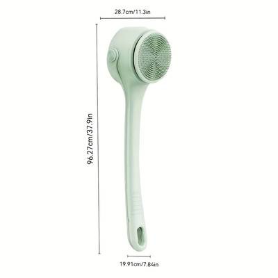 SENBOWE Electric Body Brush – Rechargeable Back Scrubber with 3-Speed Cleansing, Exfoliation & Massage