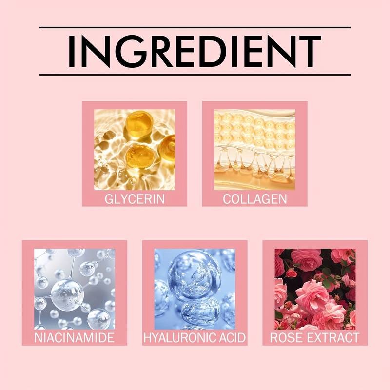 XIOIMY 20pcs Collagen & Niacinamide Moisturising Face Mask – Radiance-Boosting Sheet Masks for All Skin Types