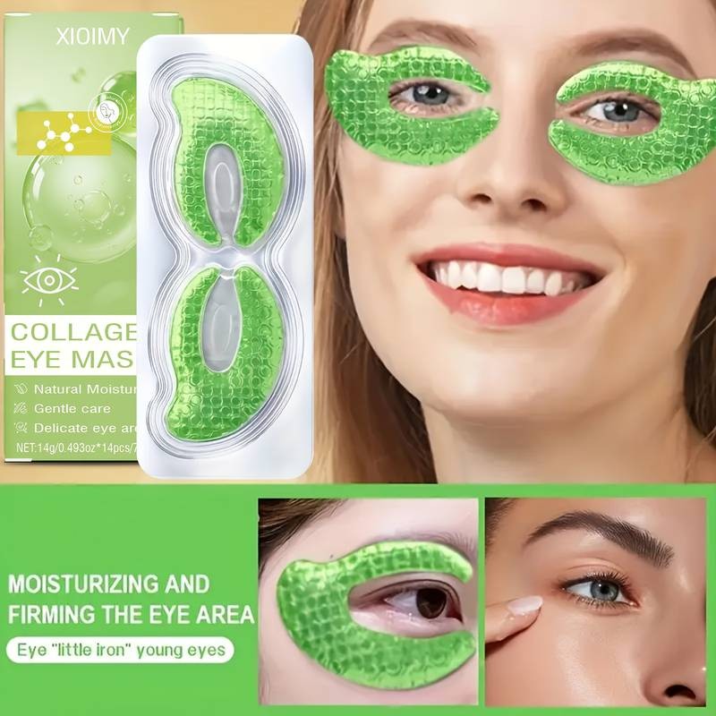 28pcs Xioimy Collagen Eye Mask Acid – Intense Hydration & Brightening Care