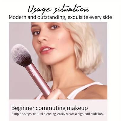 Real Techniques Upgraded Face Makeup Brush Set 418 – Everyday Pro-Looking Makeup Made Easy