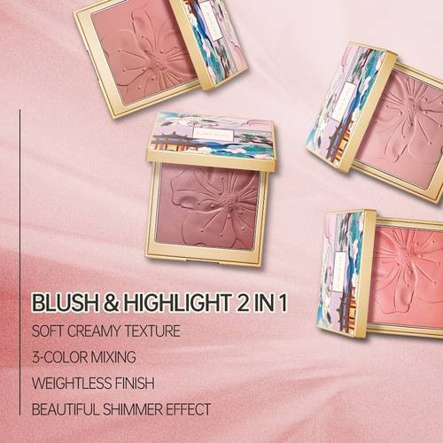 CATKIN Baked Blush Powder – Long-Lasting Glow with a Soft Touch Description
