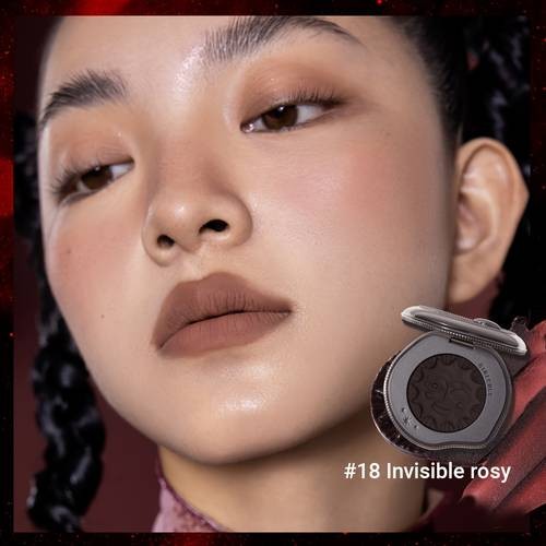 Girlcult Halloween Black to Red Contouring Matte Brightening Peach – Soft Pink Highlight & Contour in One