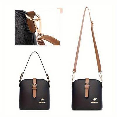 OGEHUAFEE Elegant Women’s Styling Shoulder Bag – Small Bucket Crossbody for Travel & Shopping