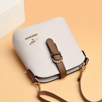 OGEHUAFEE Elegant Women’s Styling Shoulder Bag – Small Bucket Crossbody for Travel & Shopping