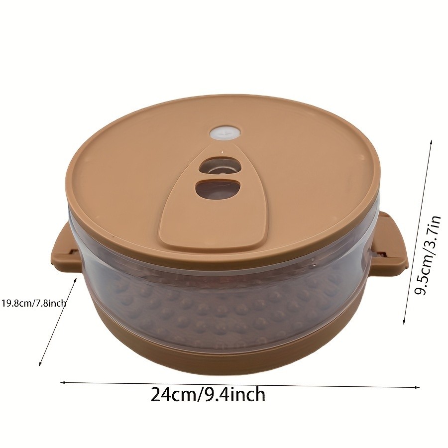 YUMIPLUS Microwave Potato & Bacon Baking Box – Compact Home Baking Helper Tool