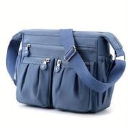 OGEHUAFEE Casual Nylon Shoulder Bag for Women – Lightweight Multi-Pocket Crossbody for Travel & Shopping