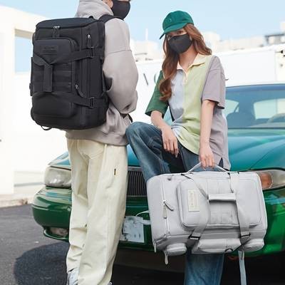 OGEHUAFEE Soft Shell Backpack – Large-Capacity Nylon Daypack for Travel, Hiking & Everyday Use