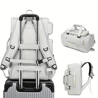 OGEHUAFEE Soft Shell Backpack – Large-Capacity Nylon Daypack for Travel, Hiking & Everyday Use