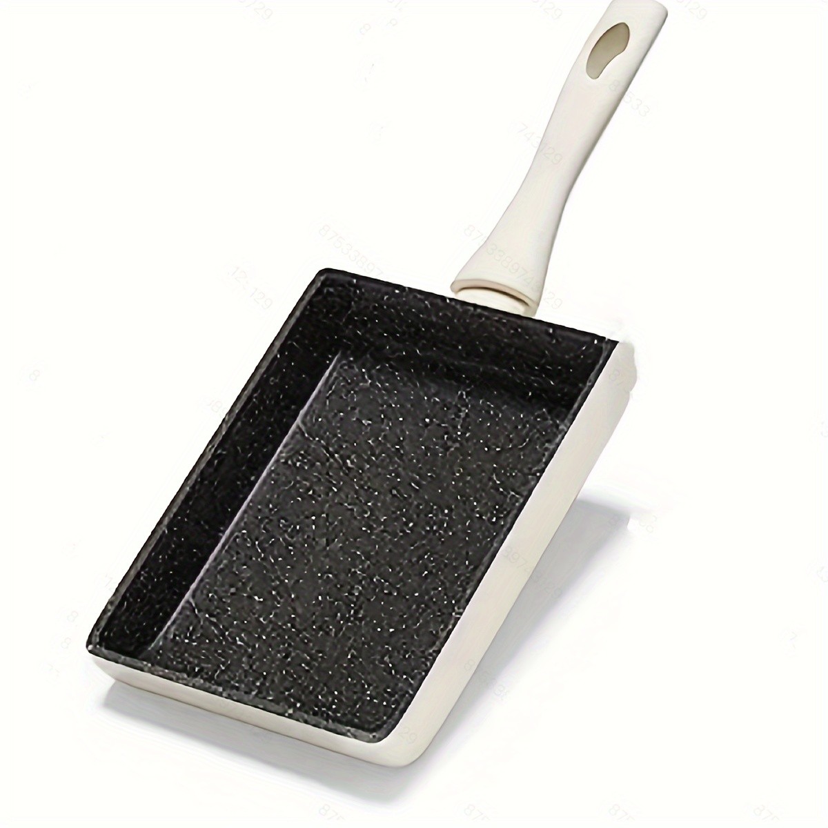 KPXSIAION Japanese Tamagoyaki Pan – Non-Stick Granite Stone Omelette Pan for Perfect Japanese Rolled Eggs