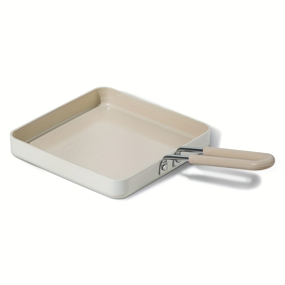 KPXSIAION Mini 6-Inch Square Griddle Pan – PFAS/PFOA-Free Nonstick Pan for Pancakes, Searing & Baking