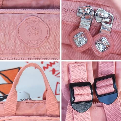 BO Large-Capacity Lightweight Laptop Backpack – Convertible Backpack/Tote for College, Commuting & Travel