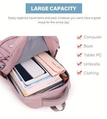 EONOTHEM Stylish Versatile Lightweight Men’s Backpack – Large-Capacity Korean Trend Shoulder Bag  Perfect for: Daily com