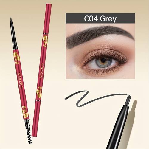 CATKIN Artificial Jade Eyebrow Pencil – Waterproof, Sweatproof & Long-Lasting Brow Definer (Christmas Gift)