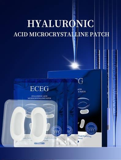 ILISYA 2-Box Hyaluronic Acid 0.25mm Microneedle Patch Set – Eye, Nose & Lip Fold Microcrystalline Moisturizing Masks