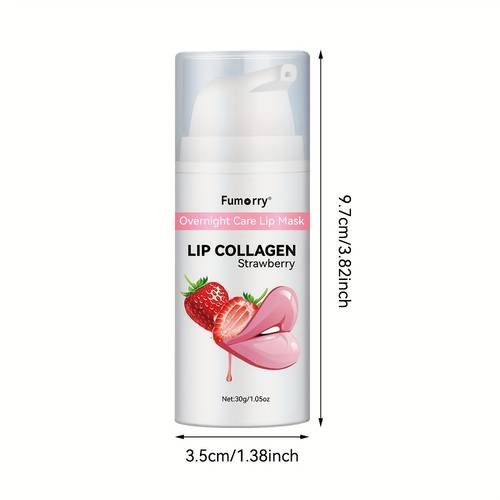 Fumorry Overnight Care Lip Mask – Collagen-Infused Hydrating Gel for Plump, Nourished Lips