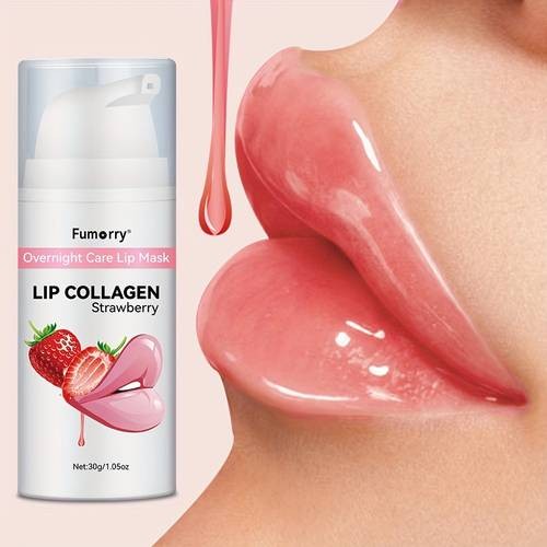 Fumorry Overnight Care Lip Mask – Collagen-Infused Hydrating Gel for Plump, Nourished Lips