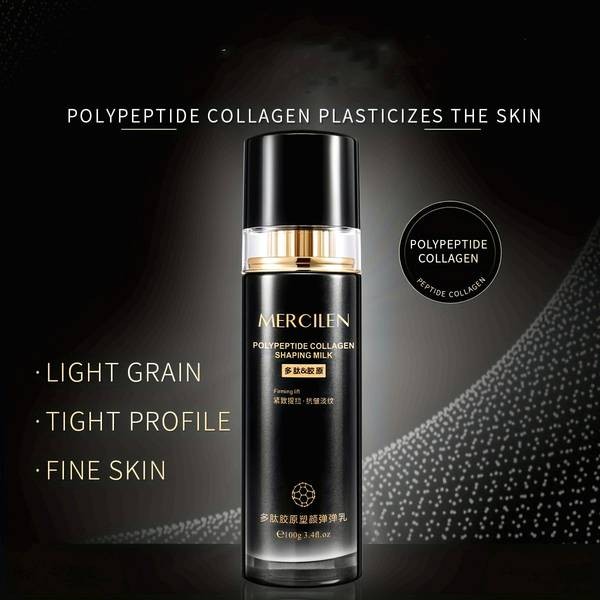 MERCILEN Peptide Collagen Firming Cream – 100g Gel Formula Skin-Firming • Hydrating • Smooth Gel Texture • Daily Anti-Aging Care