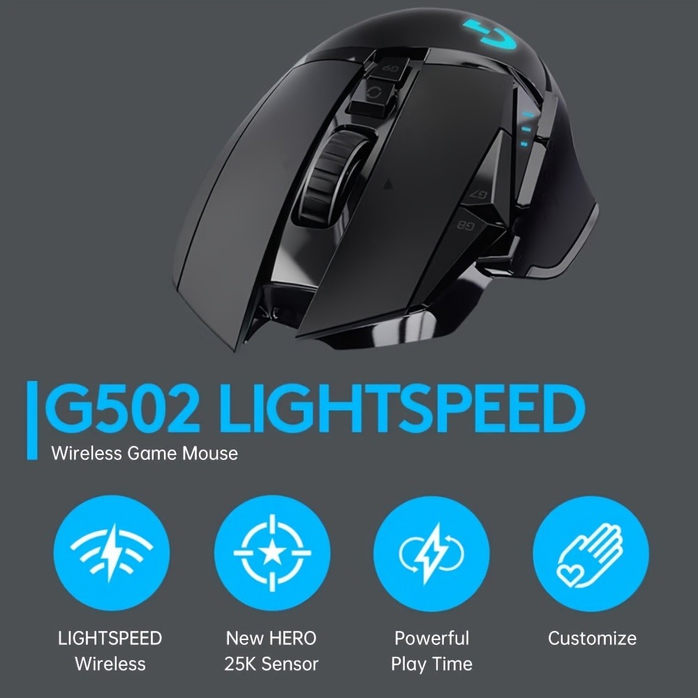 Logitech G502 Hero Wired Gaming Mouse