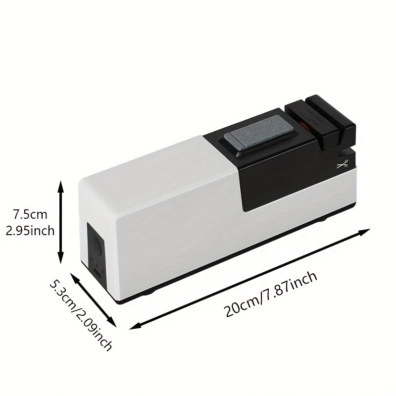 iWhale Electric Kitchen Sharpener 1300mAh USB Rechargeable – Automatic Sharpening & Polishing for Effortless Knife Restoration