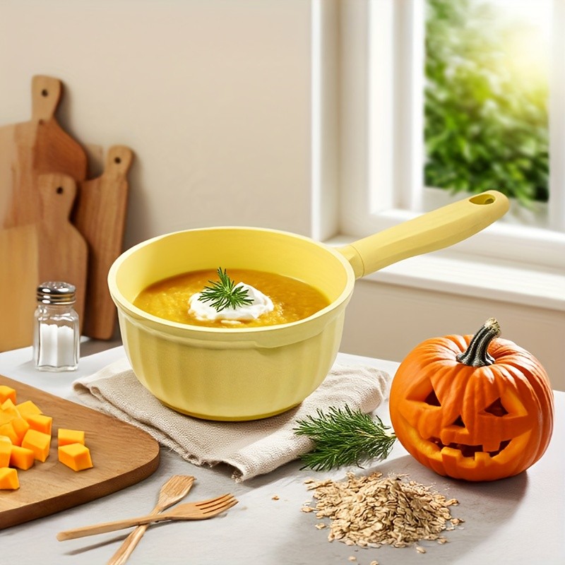 iWhale 18cm Nonstick Ceramic Pot with Glass Lid – Even Heating, Easy Cleaning & Perfect Cooking for Everyday Meals