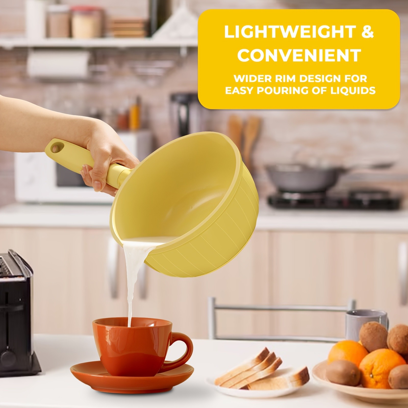 iWhale 18cm Nonstick Ceramic Pot with Glass Lid – Even Heating, Easy Cleaning & Perfect Cooking for Everyday Meals