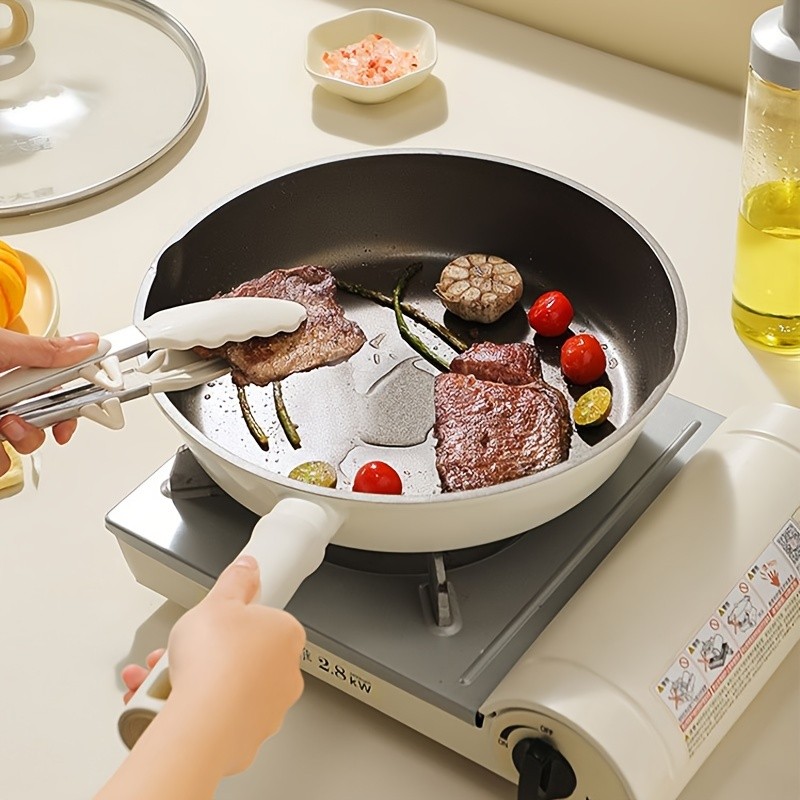 COOKER KING Non-Stick Titanium Coating Frying Pan with Lid – Healthy, PFOA-Free Cooking for All NZ Cooktops