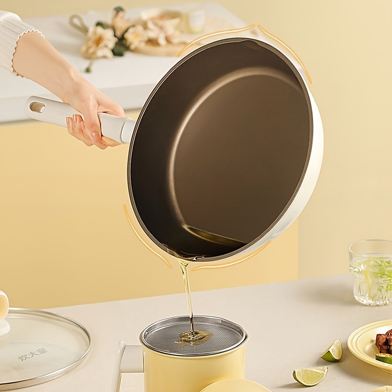 COOKER KING Non-Stick Titanium Coating Frying Pan with Lid – Healthy, PFOA-Free Cooking for All NZ Cooktops