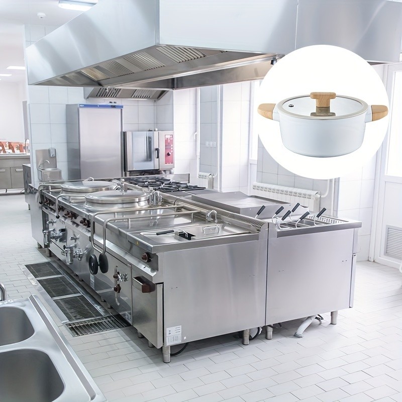 COOKER KING 24cm Non-Stick StockPot with Glass Lid – PTFE/PFOA-Free, Induction Ready & Perfect for Everyday NZ Cooking