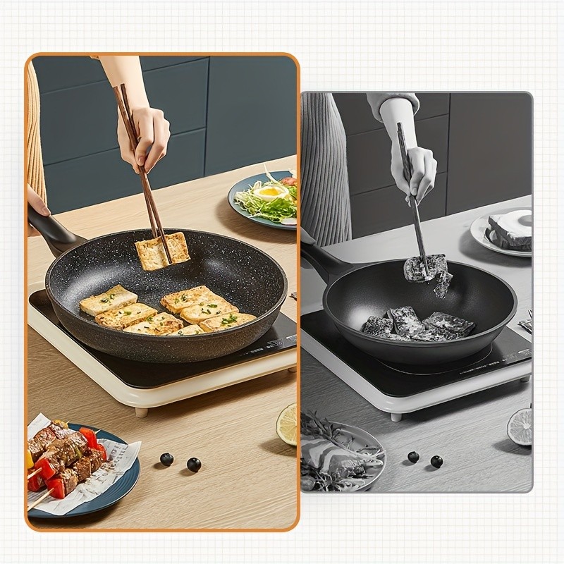 COOKER KING Nonstick Frying Pan – Non-Toxic, PFOA-Free Cooking with Heat-Resistant Handle for All NZ Cooktops