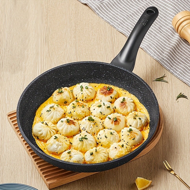 COOKER KING Nonstick Frying Pan – Non-Toxic, PFOA-Free Cooking with Heat-Resistant Handle for All NZ Cooktops