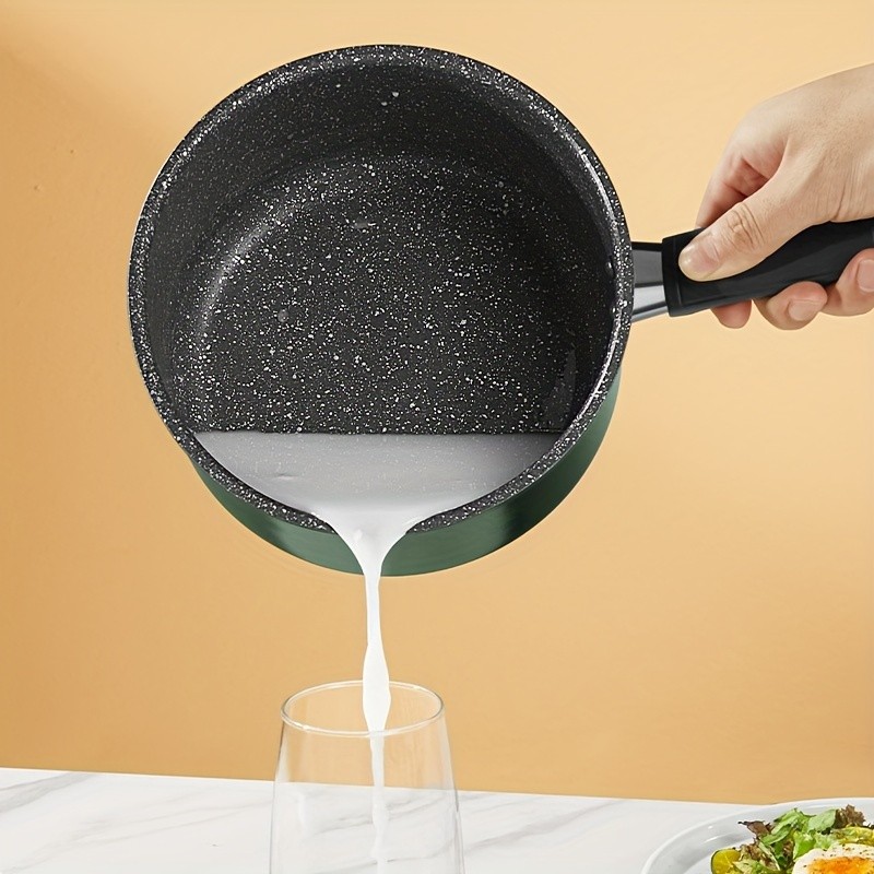 COOKER KING 18cm Nonstick Saucepan with Glass Lid – PFOA-Free Aluminum Alloy Pot for Safe, Even & Easy Everyday NZ Cooking