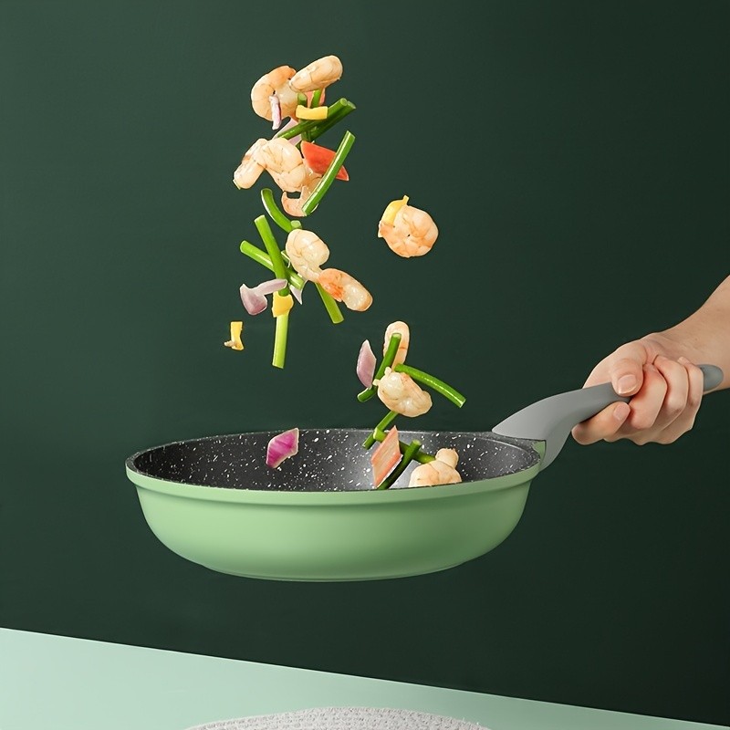 COOKER KING Nonstick Fry Pan with Lid – Healthy PFOA-Free Skillet & Omelette Pan for All NZ Cooktops