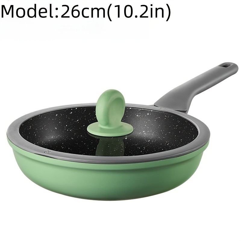 COOKER KING Nonstick Fry Pan with Lid – Healthy PFOA-Free Skillet & Omelette Pan for All NZ Cooktops