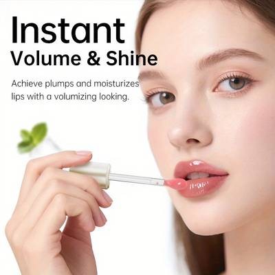 CATKIN Serum Plumping Lip Gloss – Ultra-Glossy, Hydrating & Non-Sticky Lip Shine Berry Tones • Nourishing Serum Formula • Christmas Gift for Women & Men