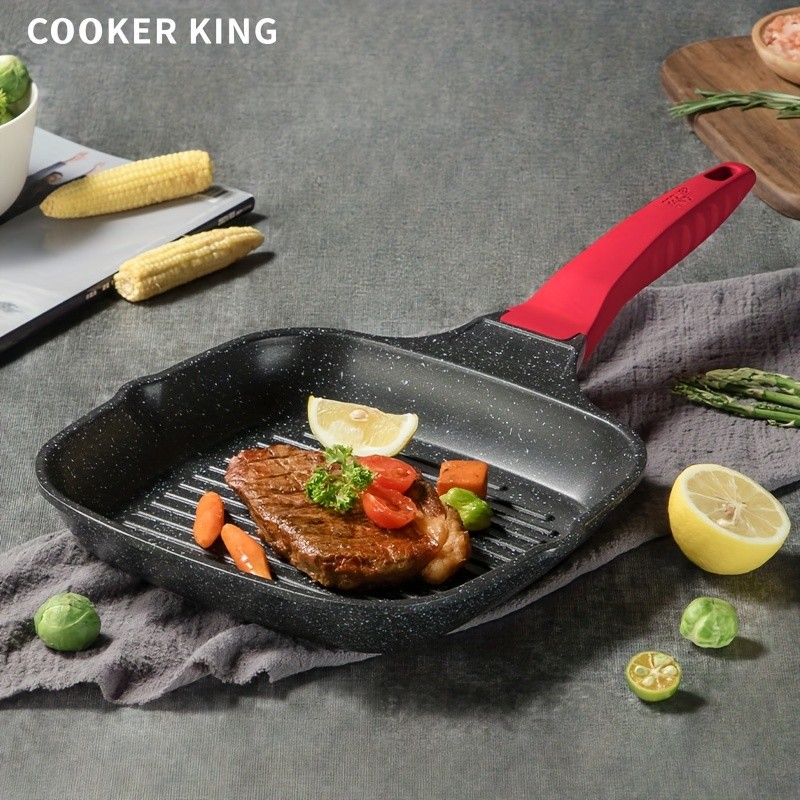 COOKER KING 22cm Non-Stick Frying Pan – PFOA-Free, Even-Heating Skillet for All NZ Cooktops