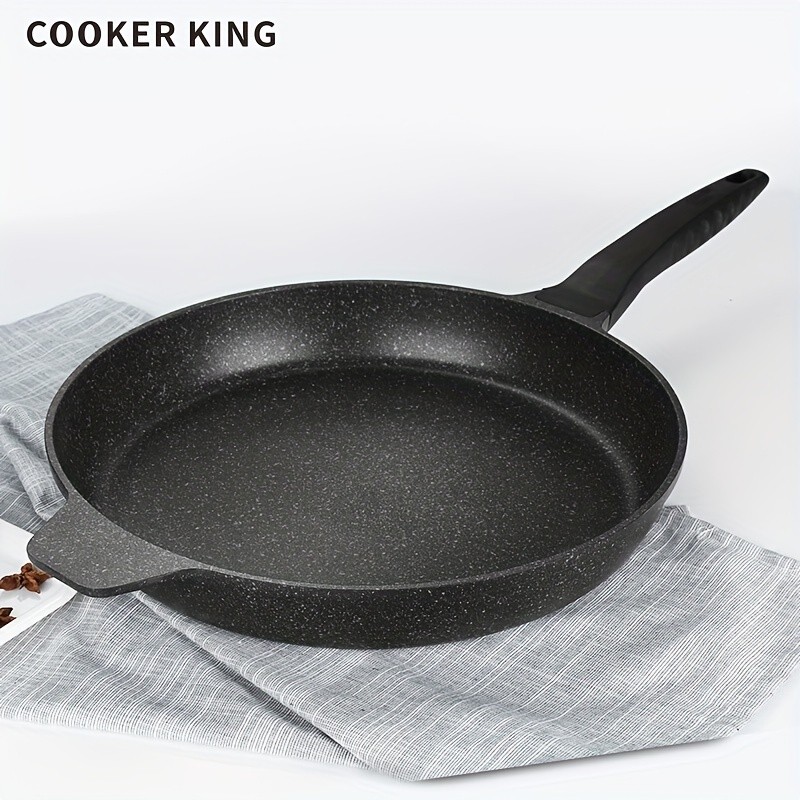 COOKER KING 32cm Nonstick Frying Pan – PTFE/PFOA-Free Large Skillet with Stay-Cool Handle for All NZ Cooktops