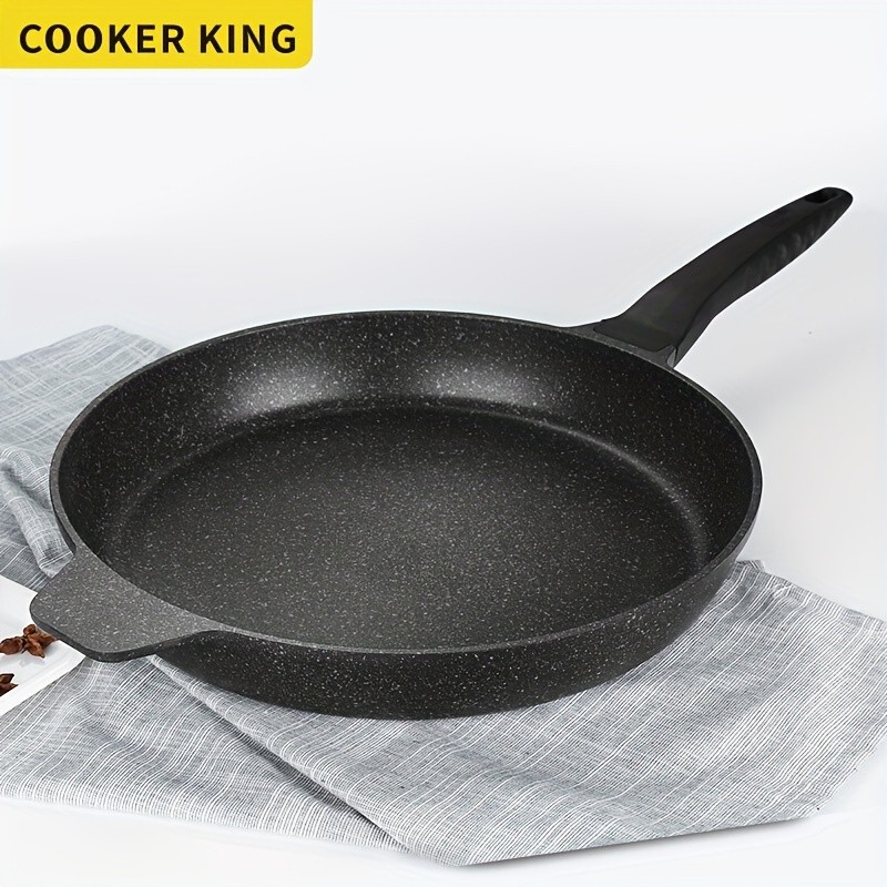 COOKER KING 32cm Nonstick Frying Pan – PTFE/PFOA-Free Large Skillet with Stay-Cool Handle for All NZ Cooktops