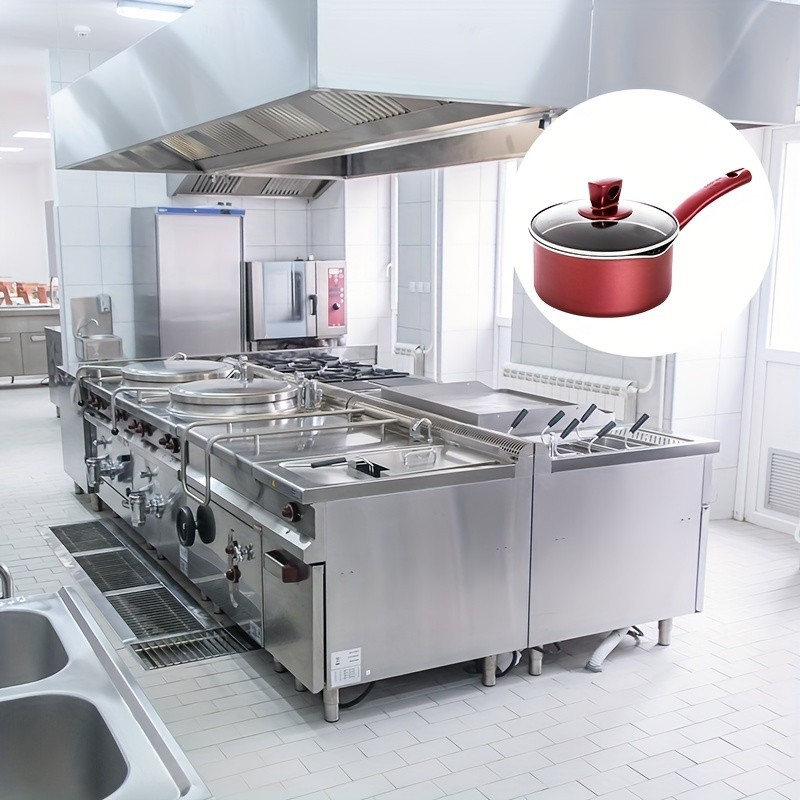 COOKER KING 2.1QT Nonstick Saucepan with Glass Lid – Safe, Even-Heating Daily Pot for All NZ Cooktops