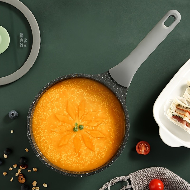 COOKER KING Nonstick Daily-Use Saucepan with Lid – Safe PFOA-Free Design for Smooth Cooking on All NZ Cooktops