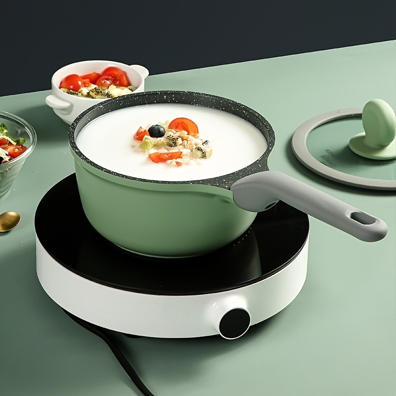 COOKER KING Nonstick Daily-Use Saucepan with Lid – Safe PFOA-Free Design for Smooth Cooking on All NZ Cooktops