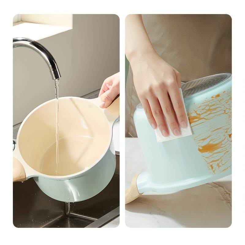 COOKER KING 4.5L Titanium-Ceramic Nonstick Stockpot with Lid – Safe, Even-Heating Family Pot for All NZ Cooktops