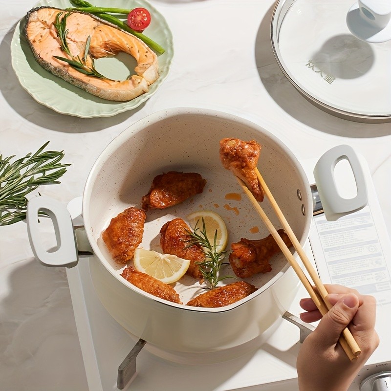 COOKER KING 3.8L Everyday Nonstick Stock Pot with Glass Lid – PFOA-Free Family Cooker for All NZ Cooktops