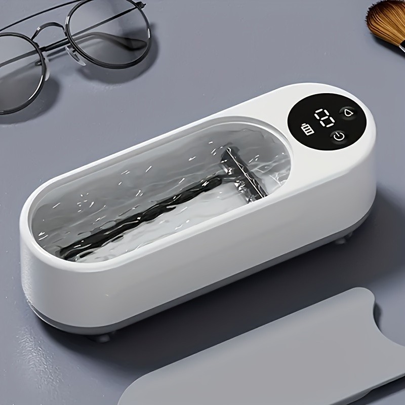 FEIYBA Wireless Sonic Cleaning Machine – 360° Vibration Deep-Clean Device for Glasses, Jewelry, Watches & Personal Items