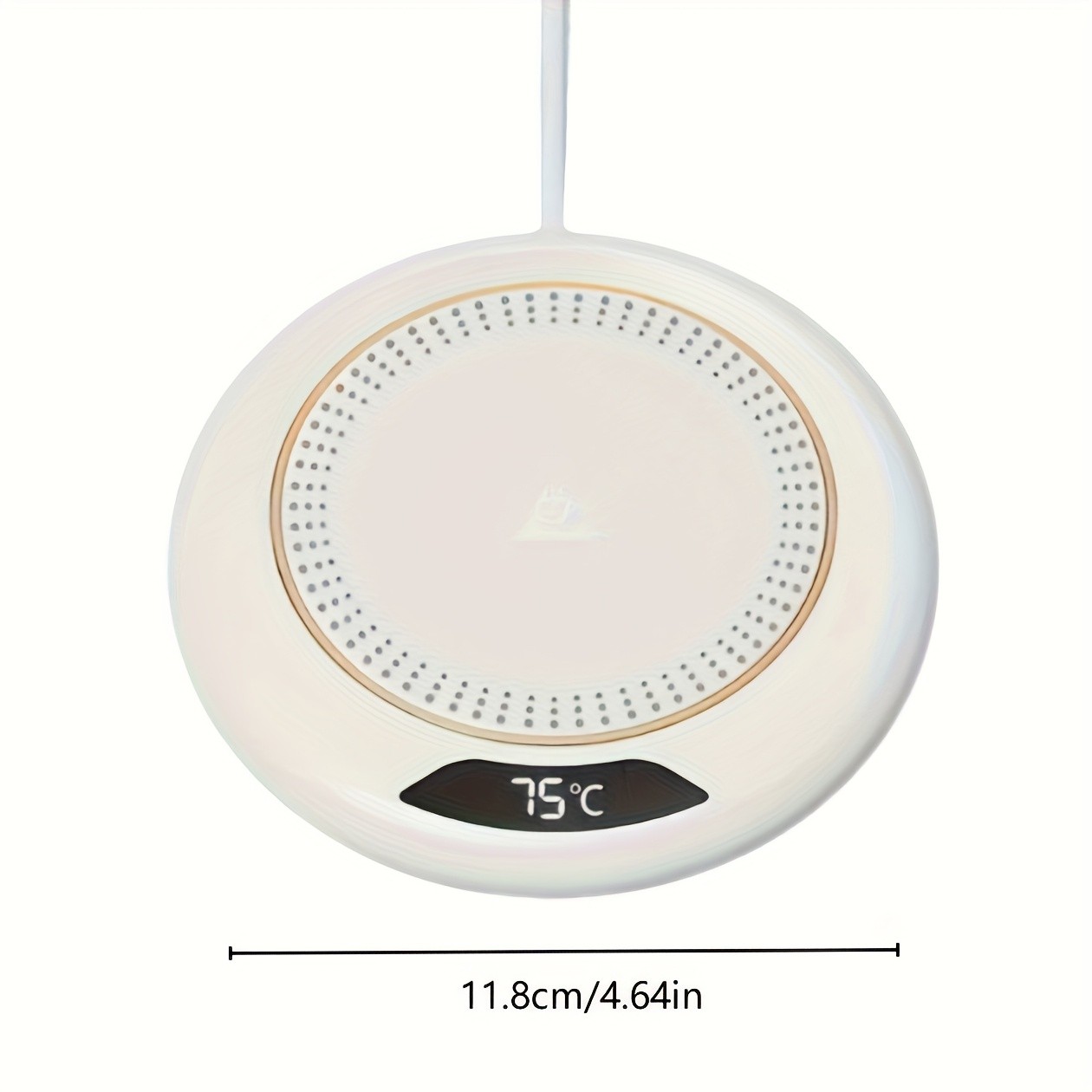 FEIYBA Smart USB Hot Cup Warmer – 3-Temp Heating Pad with 8-Hour Timer for Coffee, Tea & Daily Hot Drinks