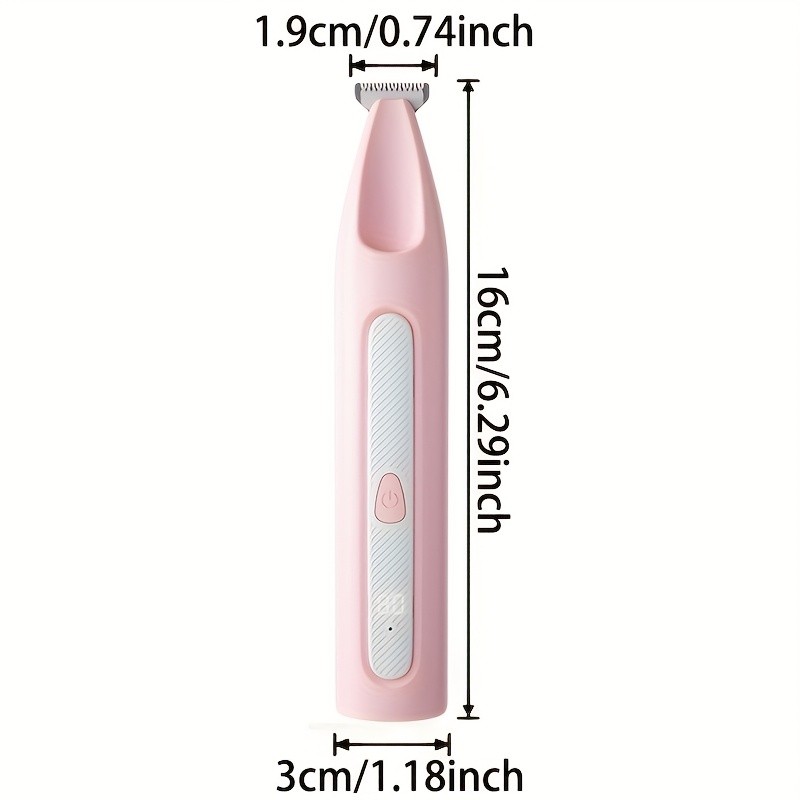 FEIYBA Cordless Pet Paw Trimmer with LED Indicator – Low-Noise USB Grooming Shaver for Small Dogs & Household Pets