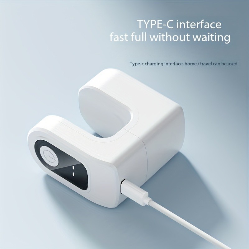 FEIYBA Mini Wireless Nail Enhancement Lamp with Digital Display – Portable USB Gel Curing Light for Manicures & Pedicures