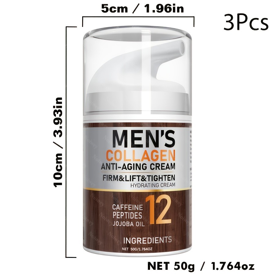 3pcs Men’s Collagen Face Cream
